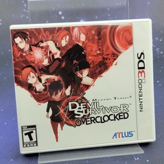 Shin Megami Tensei Devil Survivor Overclocked Nintendo 3DS Atlus RPG Tested B