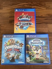 Skylanders PS4 Games complete bundle – Trap team – Superchargers – Imaginators