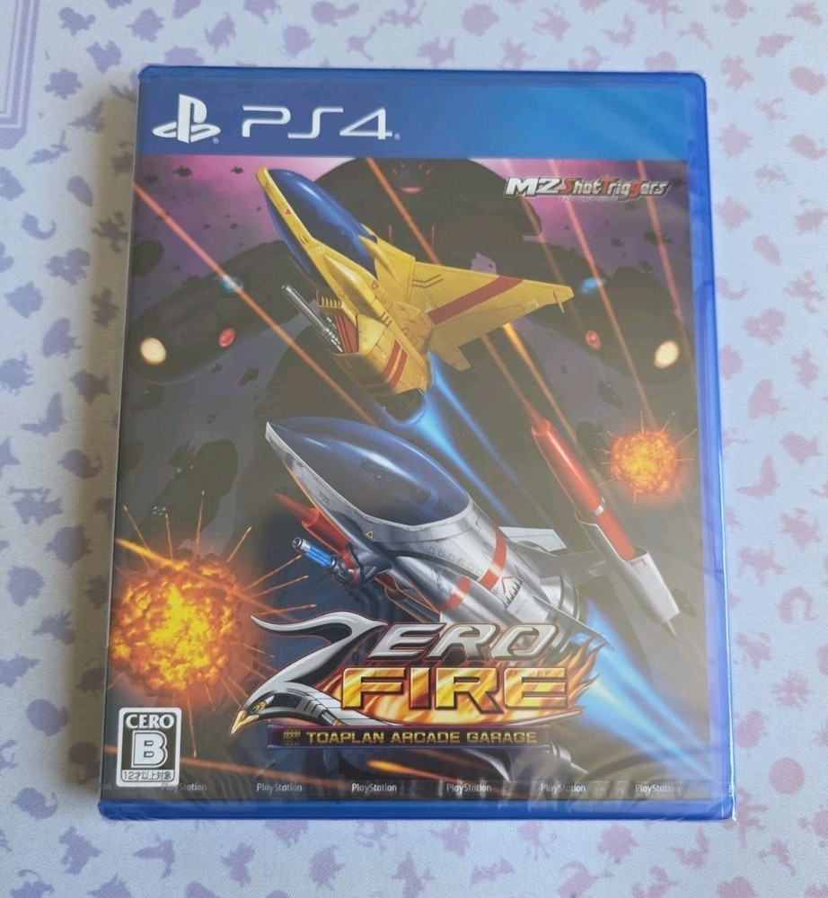 Zero Fire – Toaplan Arcade Garage (PS4) – RARE – M2 ShotTriggers – No English