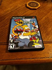 The Simpsons Hit & Run, PlayStation 2, CIB Complete w/ Manual, black label