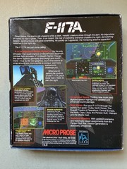 NIGHTHAWK F-117A Stealth Fighter 2.0 IBM386 5.25 HD Microprose COMPLETE!