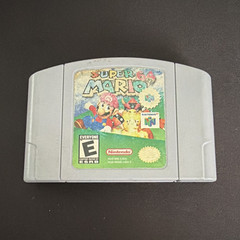 Nintendo Super Mario 64 N64 Cartridge Yellow Label NTSC-U/C E Super Mario Series