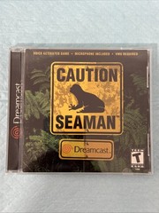 Seaman | Sega Dreamcast GAME BOX & Manual only NO MICROPHONE.. TESTED