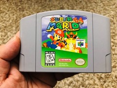 Super Mario 64 (Nintendo 64, 1996) Game Cartridge only Tested Authentic