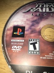 Lara Croft: Tomb Raider — Legend (Sony PlayStation 2, 2006) Working Game Only