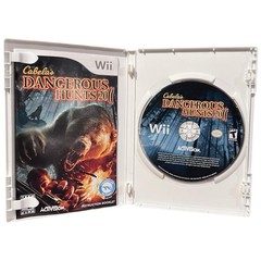 Cabela’s Dangerous Hunts 2010 Nintendo Wii Game w/ 2 Green Shotgun Props Tested