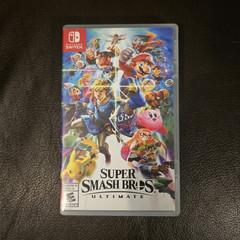 Nintendo Super Smash Bros. Ultimate Switch w/ Case, E10+, Online Multiplayer