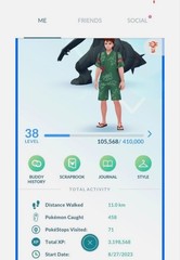 Insanely stacked Pkmgo acct! Shundos! Rare shiny legendary’s! 40+legendaries!