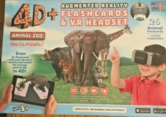 Emerge V1-0217-1 Augmented Virtual Animated Reality Headset 4D+ Animal Zoo