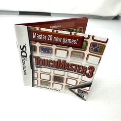 Touchmaster 3 Nintendo DS Complete In Box With Manual Warner Bros