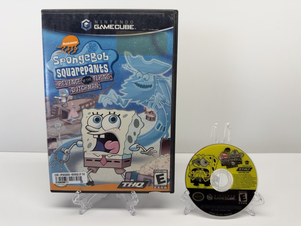 SpongeBob SquarePants: Revenge of the Flying Dutchman (GameCube, 2002) No Manual