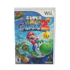 Super Mario Galaxy 2 (Nintendo Wii, 2010) COMPLETE TESTED CIB MANUAL INSERT VG+