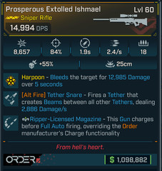 Borderlands 4 ⭐ISHMAEL SNIPER⭐TETHER SNARE⭐RIPPER MAG
