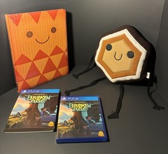 Broken Age PS4 + Art Book + Plush Limited Run Games New Sealed Slip Cover