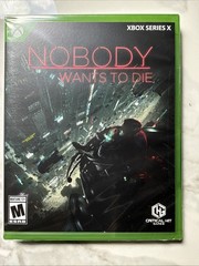 Nobody Wants to Die Limited Run 54 Microsoft Xbox Series X SEALED New