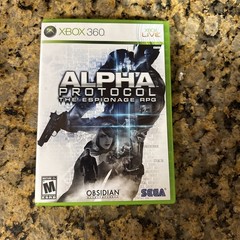 Alpha Protocol (Microsoft Xbox 360, 2010) CIB