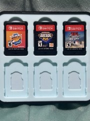 Nintendo Switch 3 Game Bundle New Super Lucky Tale Arcade PAC RBI Baseball 2017