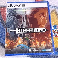 GigaSword PS5 Asia New [Game&Cover in ENGLISH]