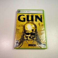 Gun (Microsoft Xbox 360, 2005) Complete In Box CIB w/ Manual