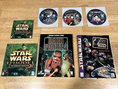 Star Wars 7 PC Games and 2 Official Player’s Guides. Read Description.