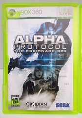Alpha Protocol Espionage RPG (Microsoft Xbox 360, 2010) CIB