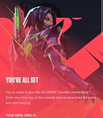 Valorant Xbox Code