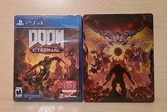 Doom Eternal Standard Edition (PlayStation 4 PS4) w/ SteelBook Brand New Sealed