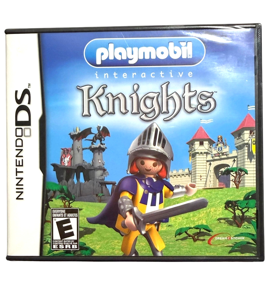 Nintendo DS Playmobil Interactive KNIGHTS Game Rated E-Everyone NEW Sealed