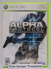 Alpha Protocol Espionage RPG (Microsoft Xbox 360, 2010) CIB