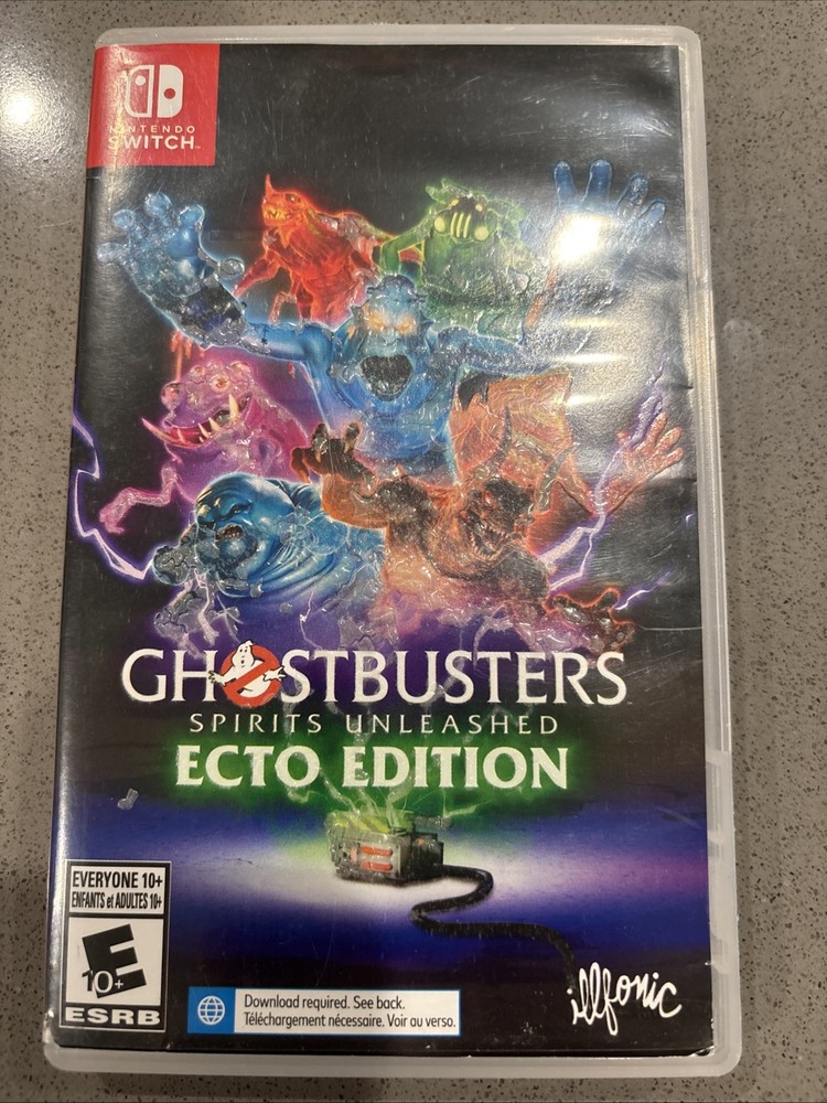 Ghostbusters Spirits Unleashed Ecto Edition Nintendo Switch (TESTED & WORKING )