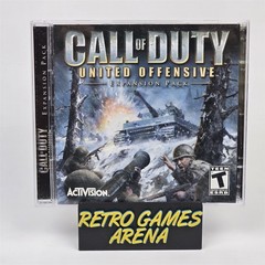 Call of Duty: United Offensive Expansion (PC CD-ROM) Jewel CIB COMPLETE with Key
