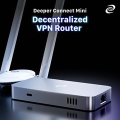 Deeper Connect Mini(2020 Version) Basic VPN Router for Home Use, Simple Secure W