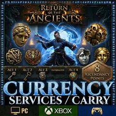 ⭐ POE 2 Carry – Exalted, Divine, All Acts, 8 Ascendancy Points – Fast Delivery ✨