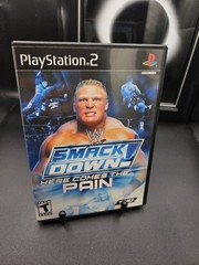 WWE SmackDown Here Comes the Pain / PlayStation 2 PS2 / CIB / Clean / Read