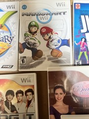 Nintendo Wii 12 Games LOT Bundle Mario Cart +11 More See Pics Pictionary Sealed