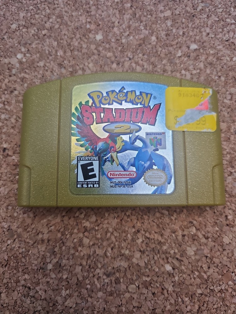 Pokemon Stadium 2 (Nintendo 64 N64, 2001) Untested