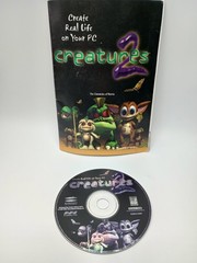 CREATURES 2 Mindscape Custom Virtual Pet Vintage Rare PC – CD ROM and Manual