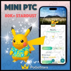 Pokémon PTC Go – Shiny Pikachu Blue Shirt Jeju Stamp Rally✨Special Background✨
