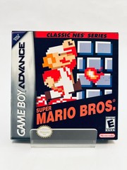 Super Mario Bros. Classic NES Series (GBA) ALL PAPERS CIB TESTED WORKING CLEAN!