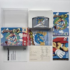 Snowboard Kids 2 Complete in Box CIB Nintendo N64 100% Reg Card Manual Inserts